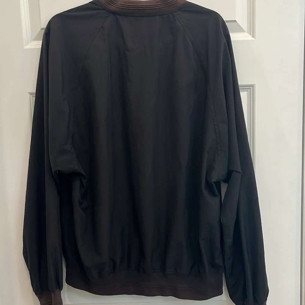 Callaway by Nordstrom Men's Black V-Neck Pullover Windbreaker size L - Picture 6 of 6